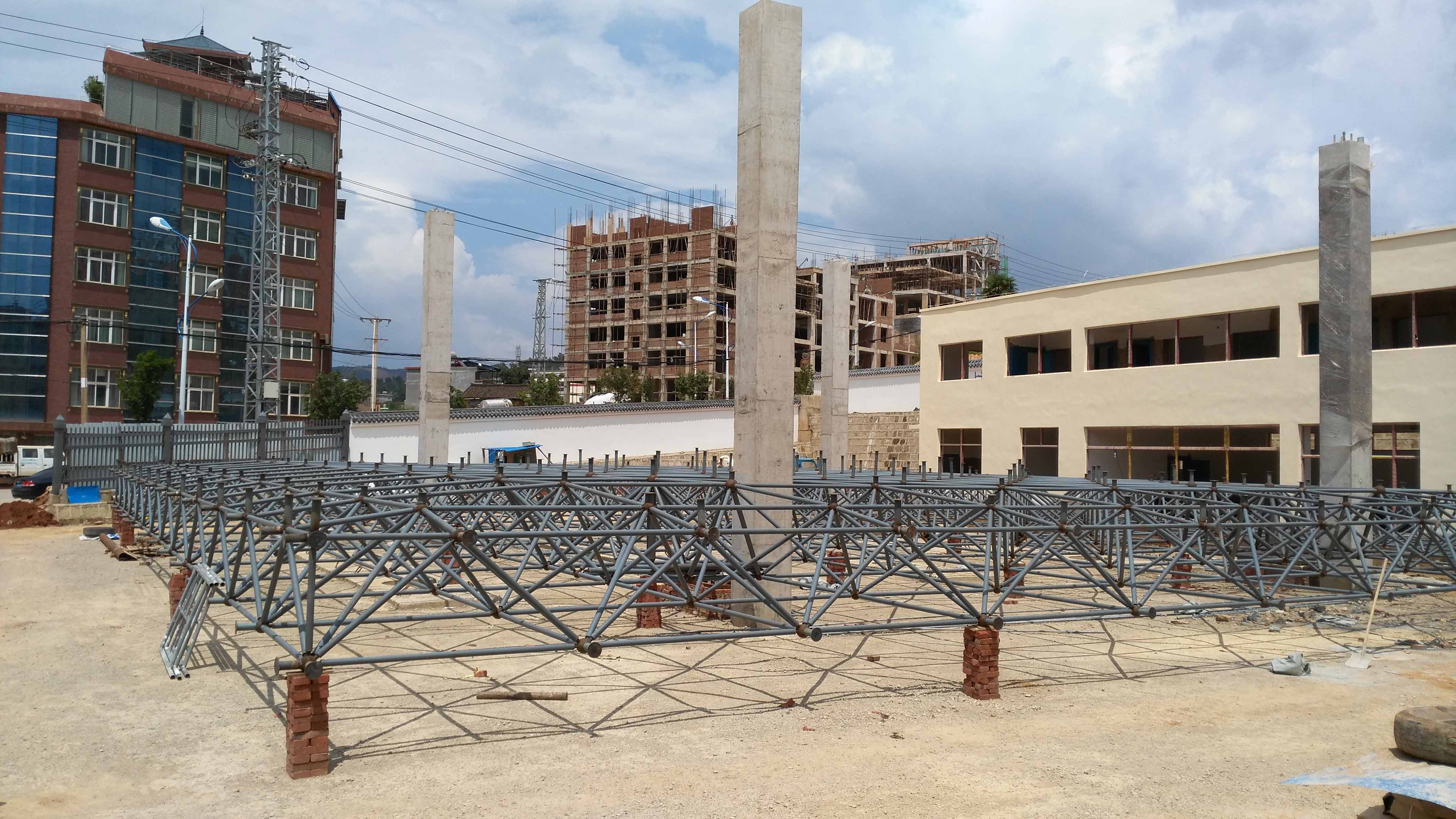 安陆小型加油站网架